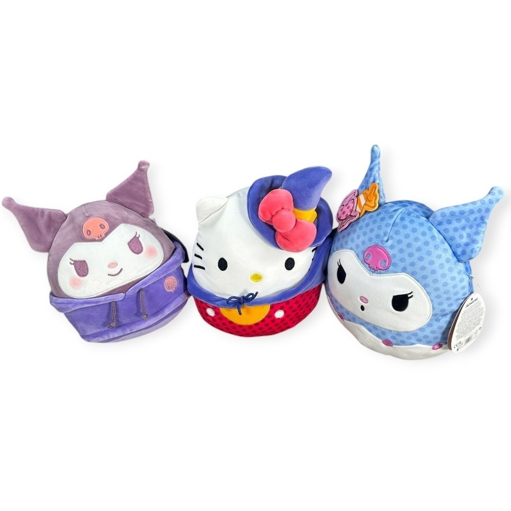 Squishmallows Kuromi Hello Kitty and Friends Halloween Plush Toy